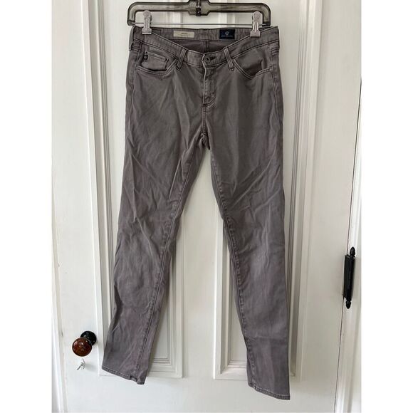 Ag Adriano Goldschmied Denim - AG the Stilt Cigarette Leg brown jeans 27
